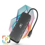 Vantec Link USB C Multi-Function Hub with 2xHDMI 4K, VGA, Gigabit, SD, MicroSD, 2xUSB 3.1, 2xUSB 2.0, PD 100W, USB C (CB-CU302MDSH)